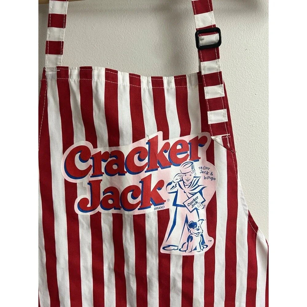 Vintage Cracker Jack S&H Uniform Apron Kitschy Memorabilia Made In USA Retro